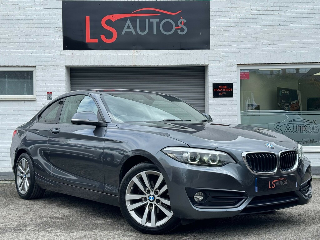 Compare BMW 2 Series 2.0 218D Sport Euro 6 Ss RE67NZT Grey
