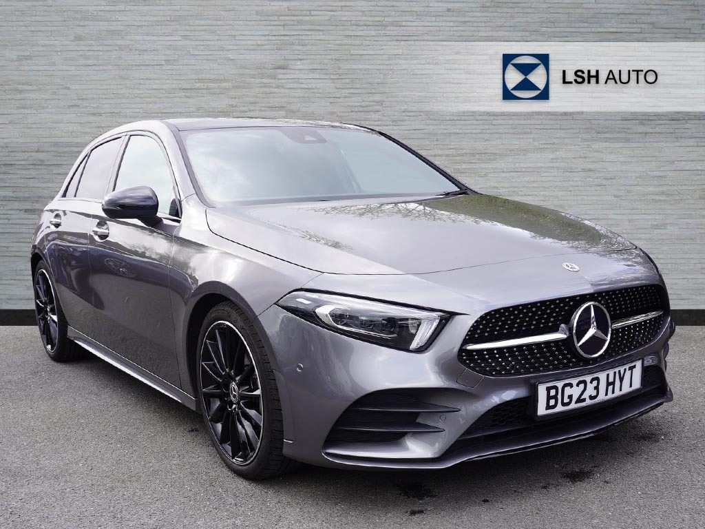Compare Mercedes-Benz A Class A180 Amg Line Premium Plus Night Edition BG23HYT Grey