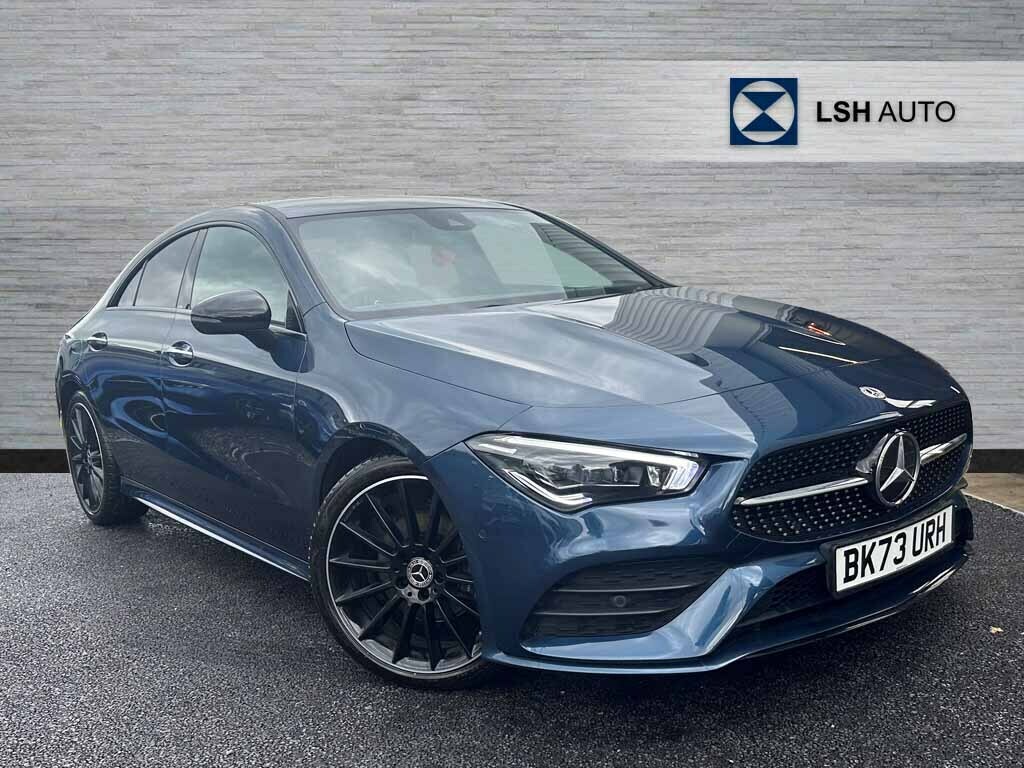 Compare Mercedes-Benz CLA Class Cla 180 Amg Line Premium Plus Night Edition Ti BK73URH Blue