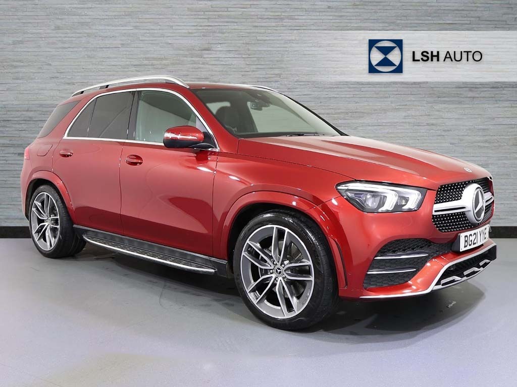 Compare Mercedes-Benz GLE Class Gle 350D 4Matic Amg Line Premium 9G-tronic 7 S BG21YYE Red