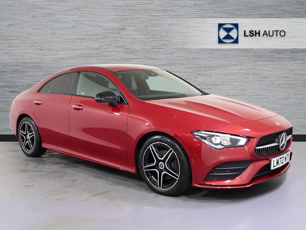 Compare Mercedes-Benz CLA Class Cla 180 Amg Line Premium Tip LM72WTY Red