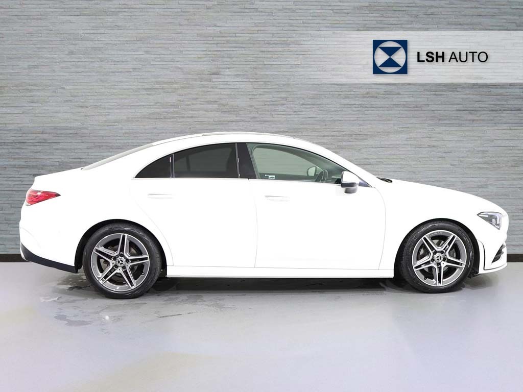 Compare Mercedes-Benz CLA Class Cla 180 Amg Line Premium Plus Tip EN21BHZ White