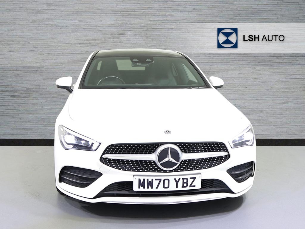 Compare Mercedes-Benz CLA Class Cla 180 Amg Line Premium Plus Tip MW70YBZ White