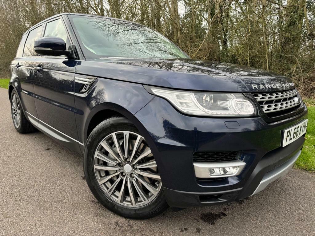 Compare Land Rover Range Rover Sport 3.0 Sd V6 Hse 4Wd Euro 6 Ss PL66KYN Blue