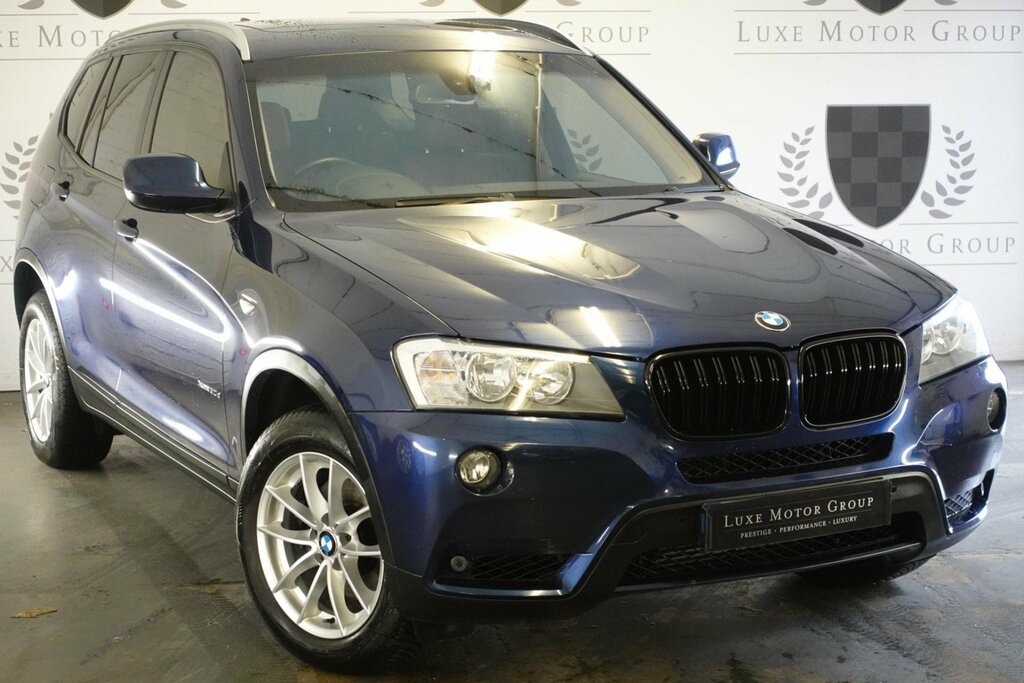 BMW X3 2011 61 3.0 Blue #1