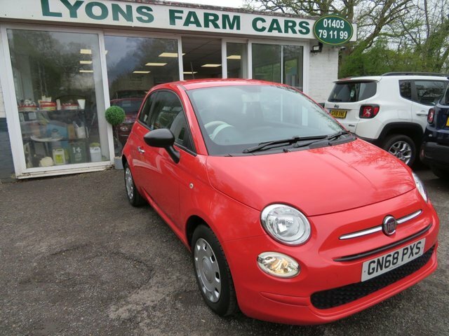 Compare Fiat 500 1.2 Pop 69 Bhp New Shape GN68PXS Pink