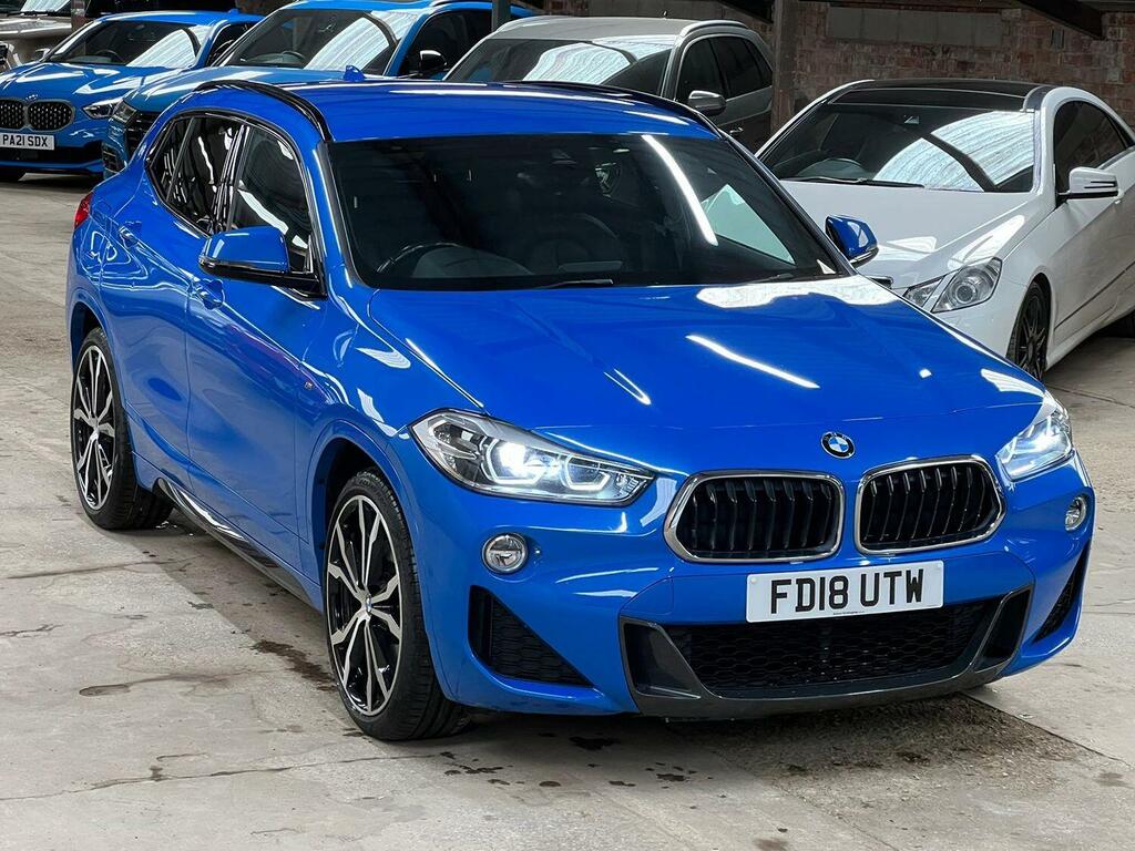 Compare BMW X2 Xdrive20d M Sport FD18UTW Blue