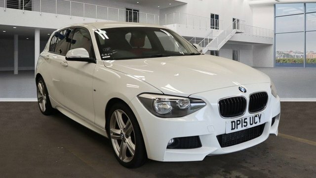 Compare BMW 1 Series 2.0 118D M Sport 141 Bhp DP15UCY White