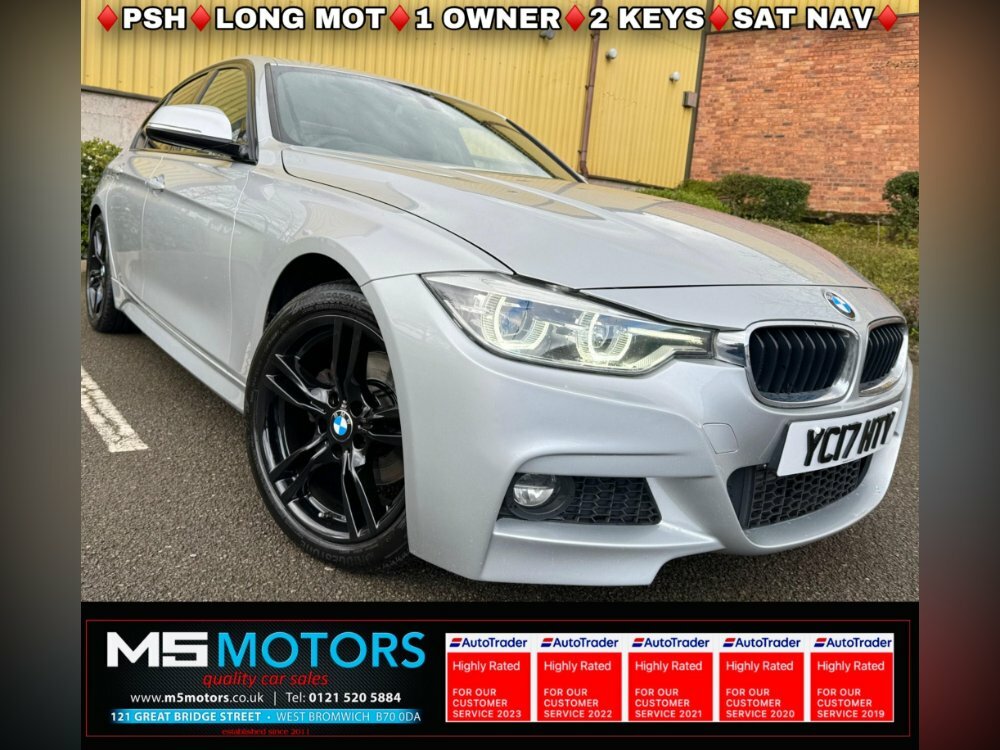 Compare BMW 3 Series 320D M Sport YC17HTY Silver