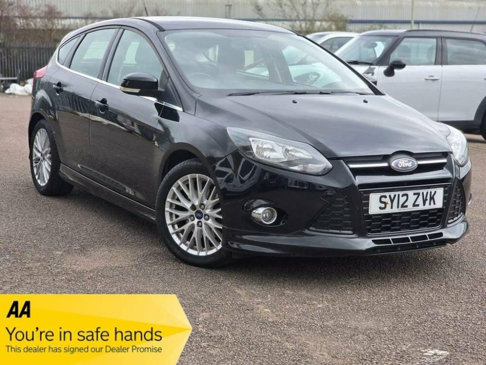 Compare Ford Focus 1.6T Ecoboost Zetec S Euro 5 Ss SY12ZVK Black