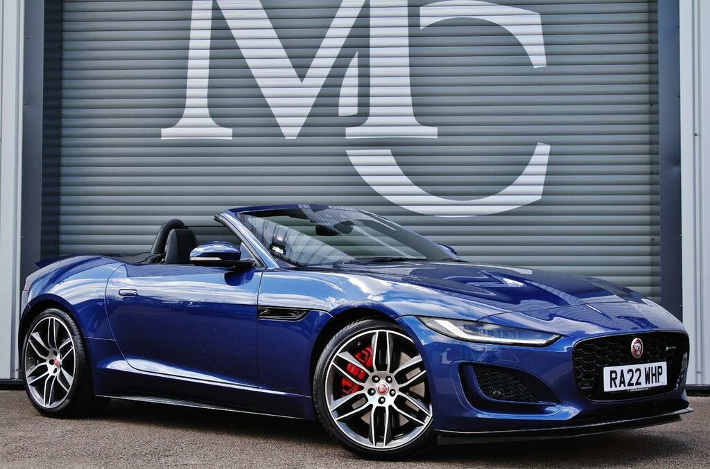 Compare Jaguar F-Type Type Convertible RA22WHP Blue