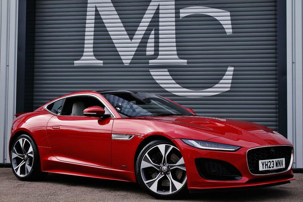 Compare Jaguar F-Type Type Coupe YH23WNV Red