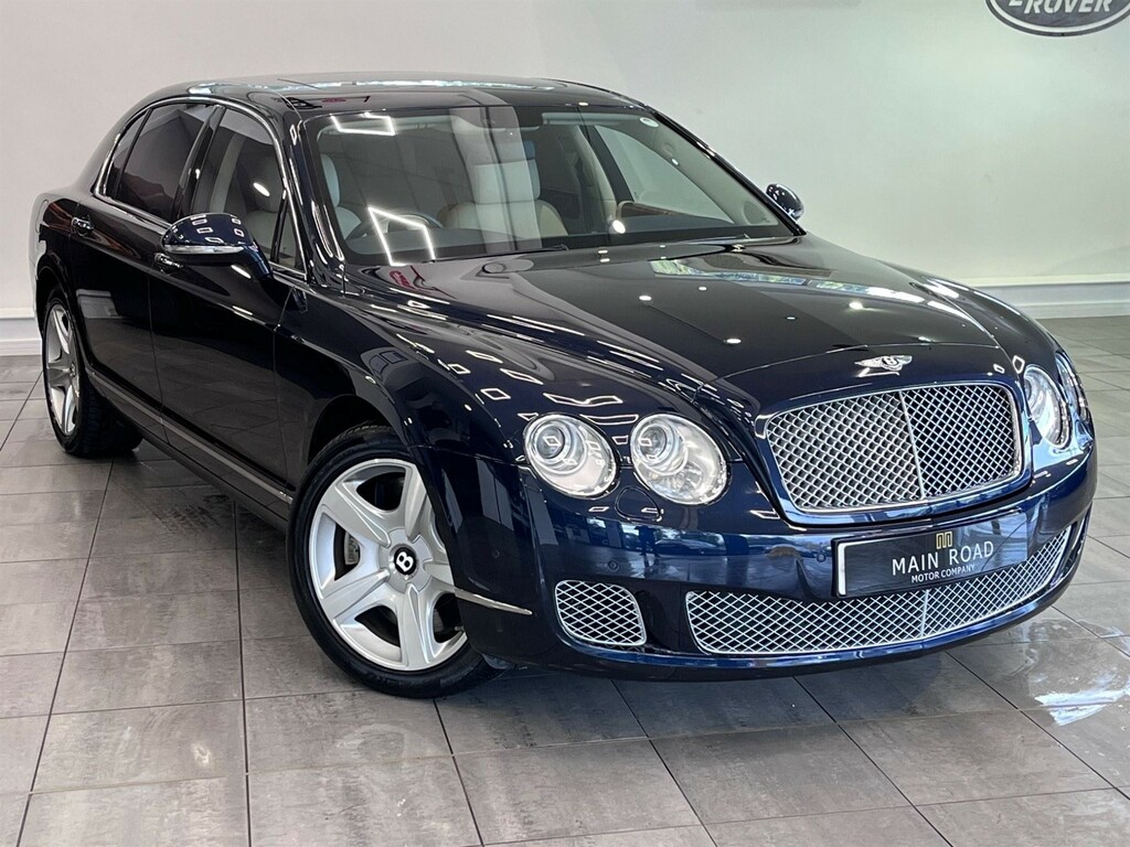 Compare Bentley Continental 6.0 W12 Flying Spur 4Wd Euro 4 W90RMW Blue