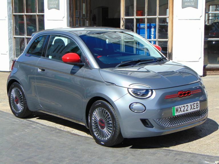 Compare Fiat 500 70Kw Red 24Kwh MX22XEB Grey