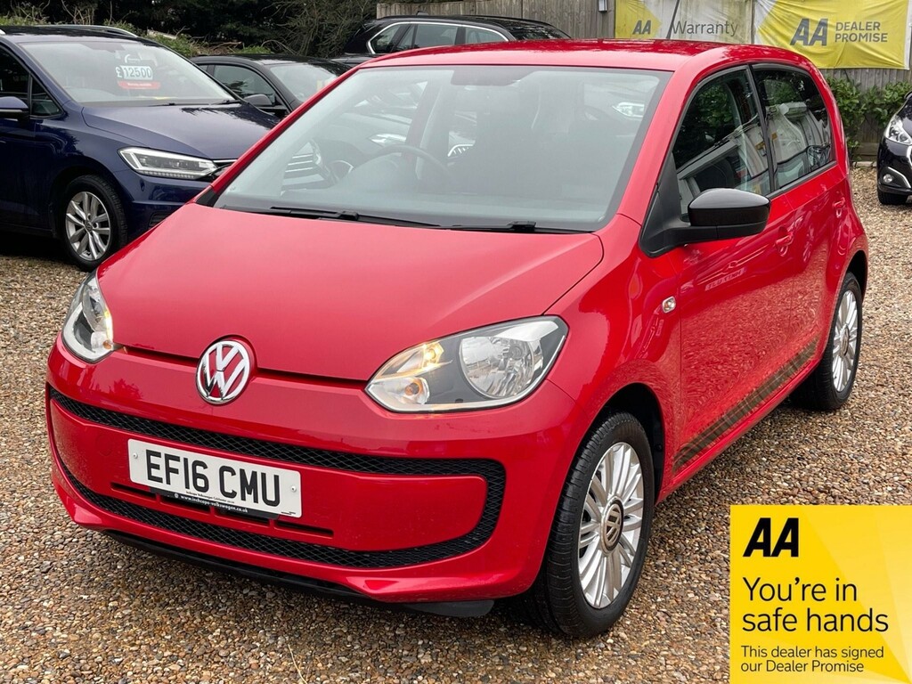 Compare Volkswagen Up 1.0 Look Euro 6 EF16CMU Red