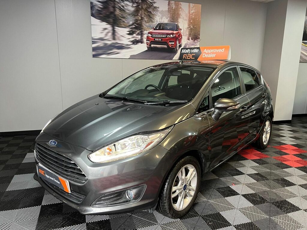 Compare Ford Fiesta Hatchback 1.0T Ecoboost Zetec Euro 6 Ss 20 DP17HFF Grey