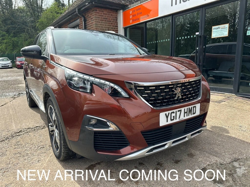 Compare Peugeot 3008 1.6 Bluehdi Gt Line Euro 6 Ss YG17HMD Brown