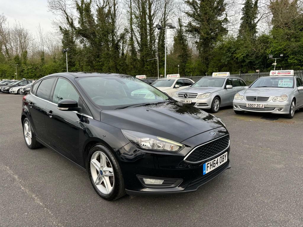 Compare Ford Focus 1.0T Ecoboost Zetec Euro 6 Ss FH64OBY Black