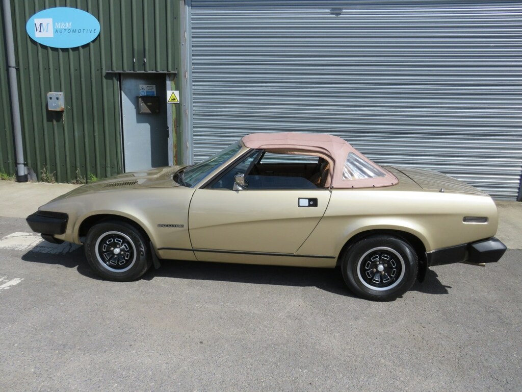 Compare Triumph TR7 Convertible 5 Speed And Upgraded With Power Steeri MYE978X 