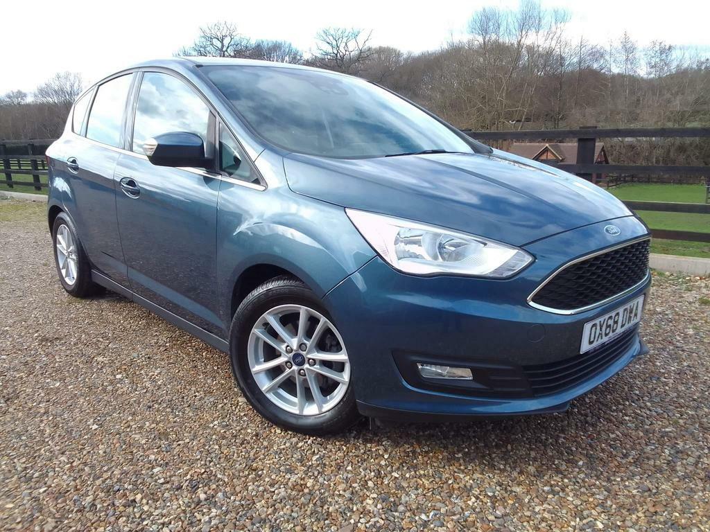 Compare Ford C-Max 1.0T Ecoboost Gpf Zetec Euro 6 Ss OX68DWA Blue