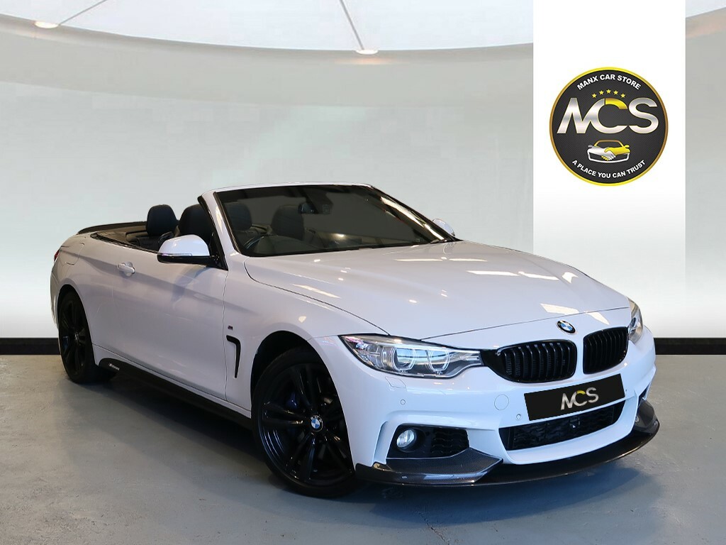 Compare BMW 4 Series 3.0 M Sport Convertible Xdrive Eur  White