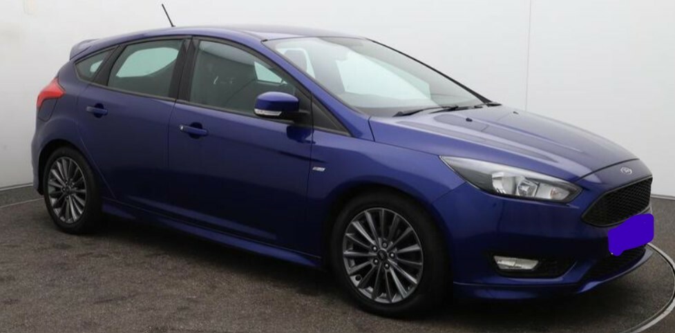 Compare Ford Focus 1.5 Tdci St-line Hatchback Euro RMN686M Blue