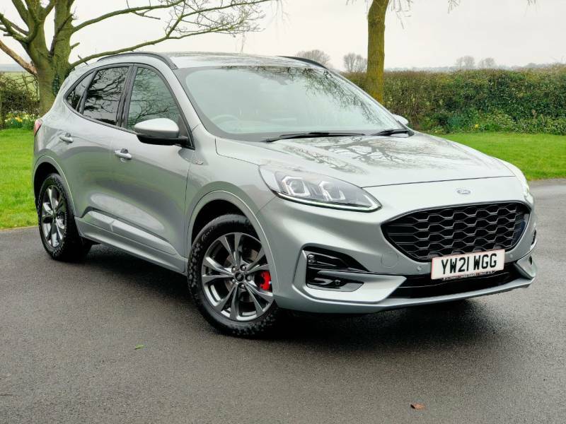 Compare Ford Kuga T Ecoboost St-line Edition YW21WGG Silver
