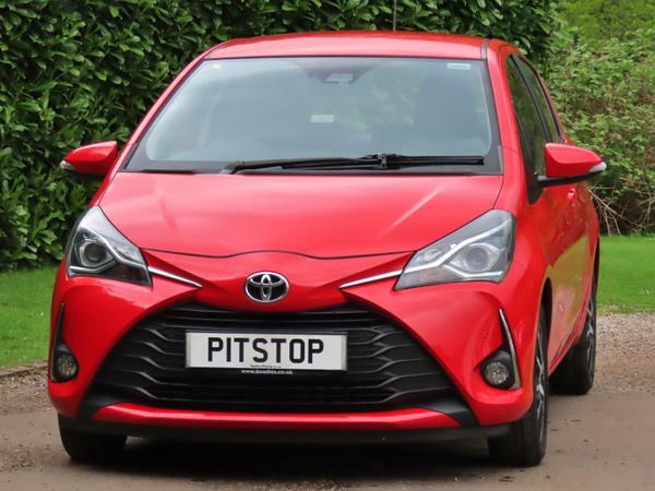 Compare Toyota Yaris Vvt-i Icon Tech GC18VZY Red