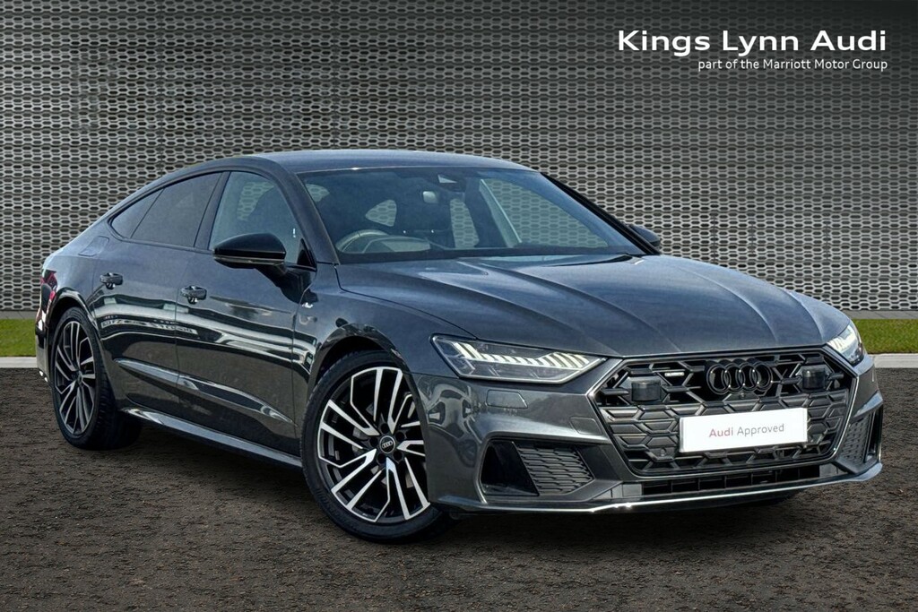 Compare Audi A7 40 Tdi Quattro Black Edition S Tronic Tech AO73VYD Grey