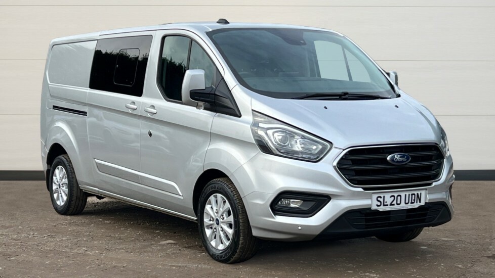 Compare Ford Transit Custom 2.0 Ecoblue 170Ps Low Roof Dcab Limited Van SL20UDN Silver