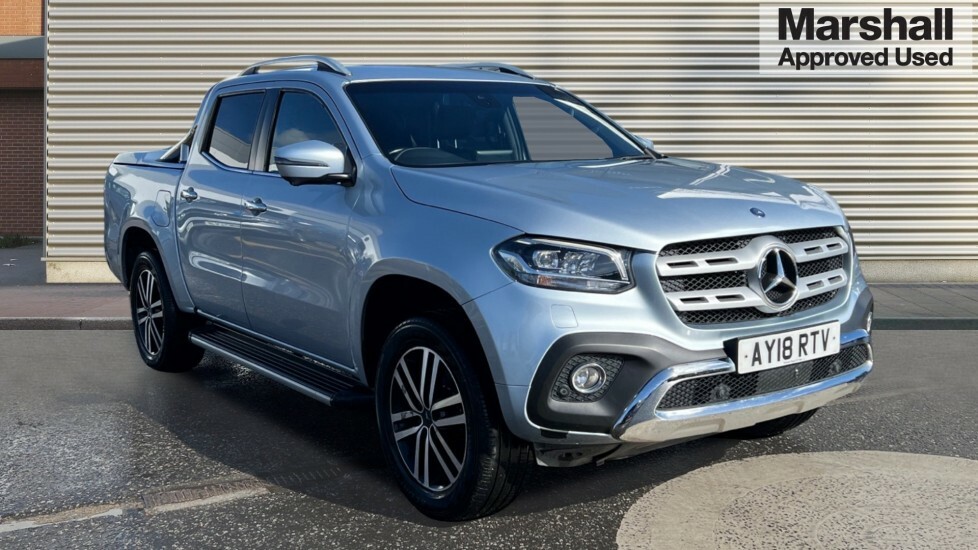 Compare Mercedes-Benz X Class 250D 4Matic Power Double Cab Pickup AY18RTV Silver