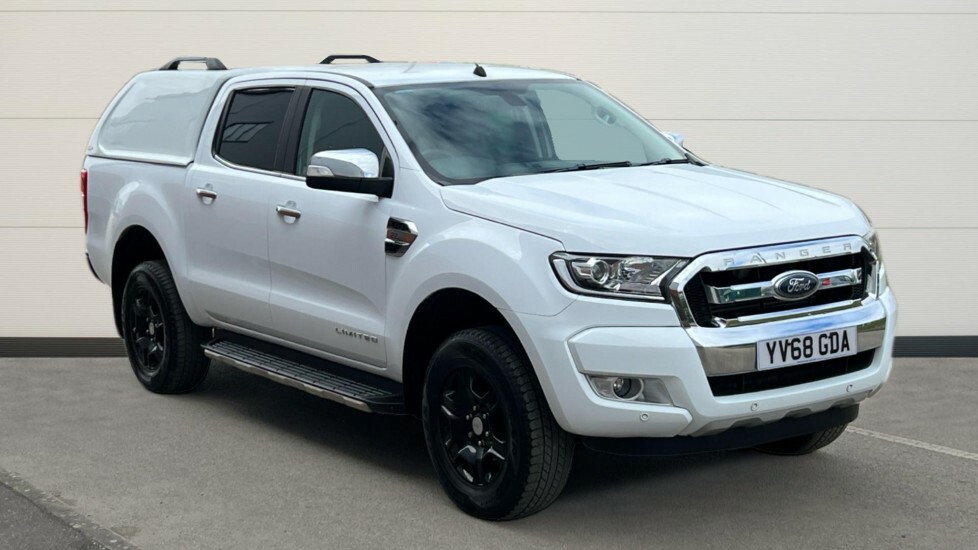 Compare Ford Ranger Pick Up Double Cab Limited 2 2.2 Tdci YV68GDA White