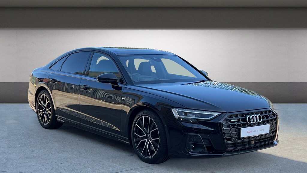 Compare Audi A8 Audi Saloon 55 Tfsi Quattro Black Edition Tipt LX23UEJ Black