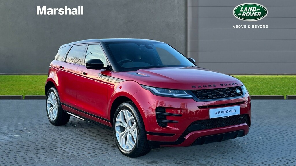 Compare Land Rover Range Rover Evoque 2.0 D200 R-dynamic Se AE22UCX Red