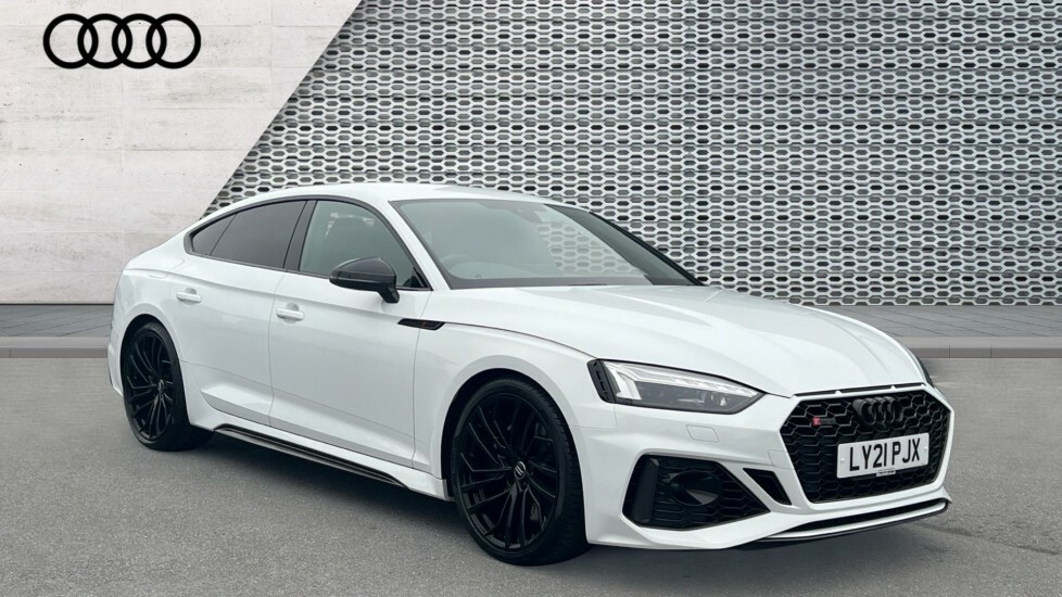 Compare Audi RS5 Rs 5 Sportback Tfsi Carbon Black Quattro LY21PJX White