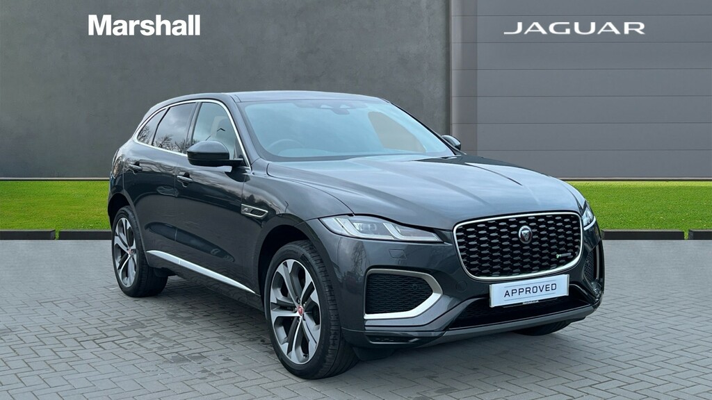 Compare Jaguar F-Pace Estate 2.0 P250 R-dynamic Hse Awd KM22DCV Grey