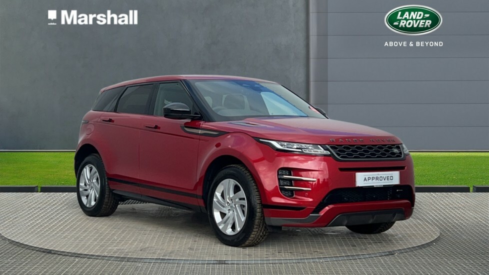 Compare Land Rover Range Rover Evoque Hatchb 1.5 P300e R-dynamic S BW23UJC Red