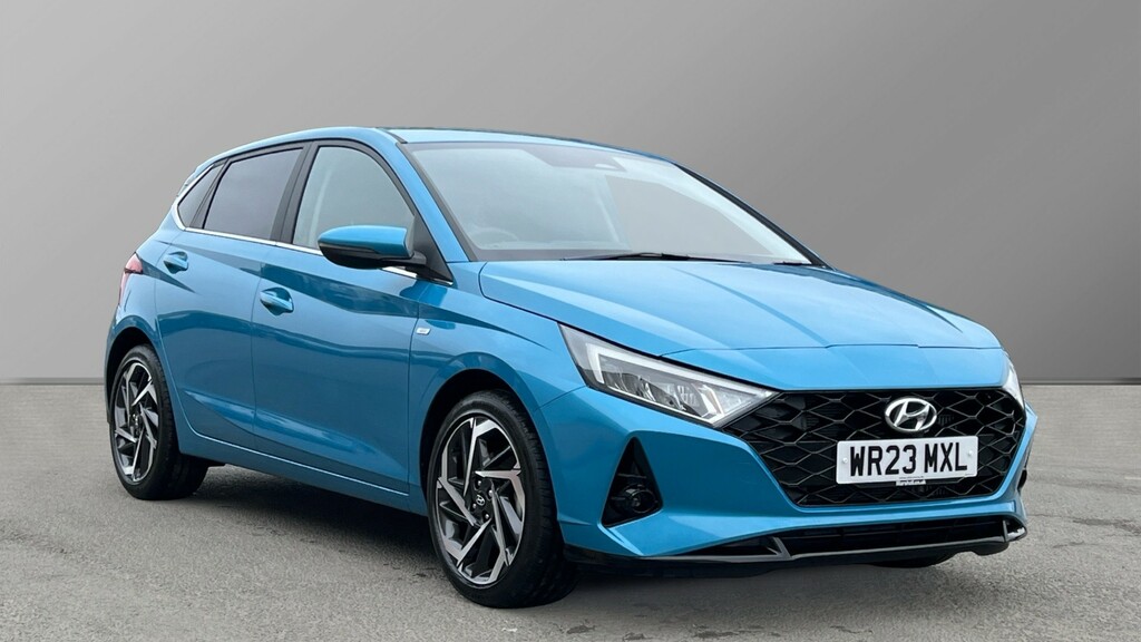 Compare Hyundai I20 I20 Premium Mhev Tgdi WR23MXL Blue