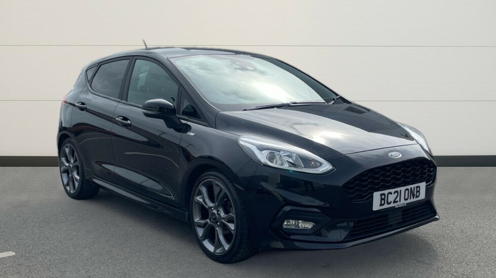 Compare Ford Fiesta Ford Hatchback 1.0 Ecoboost Hybrid Mhev 125 St-lin BC21ONB Black