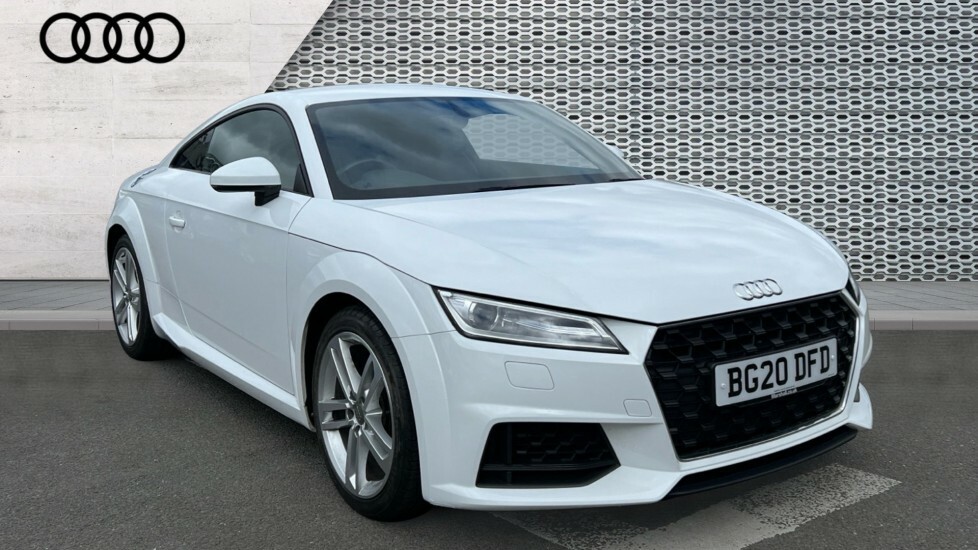 Compare Audi TT Audi Coupe 40 Tfsi Sport S Tronic BG20DFD White
