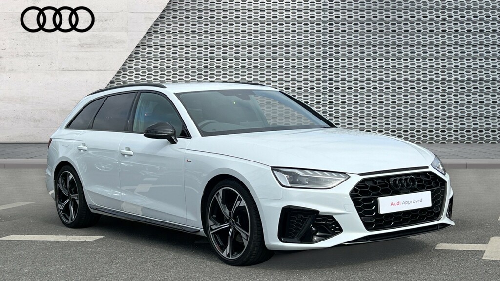 Compare Audi A4 Avant Audi Avant Black Edition 35 Tdi 163 Ps S Tronic KY73NOF White