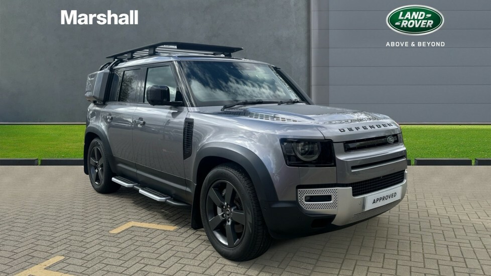 Compare Land Rover Defender 110 Land Rover Land Rover 110 3.0 D300 Hard Top AX21DZT Grey