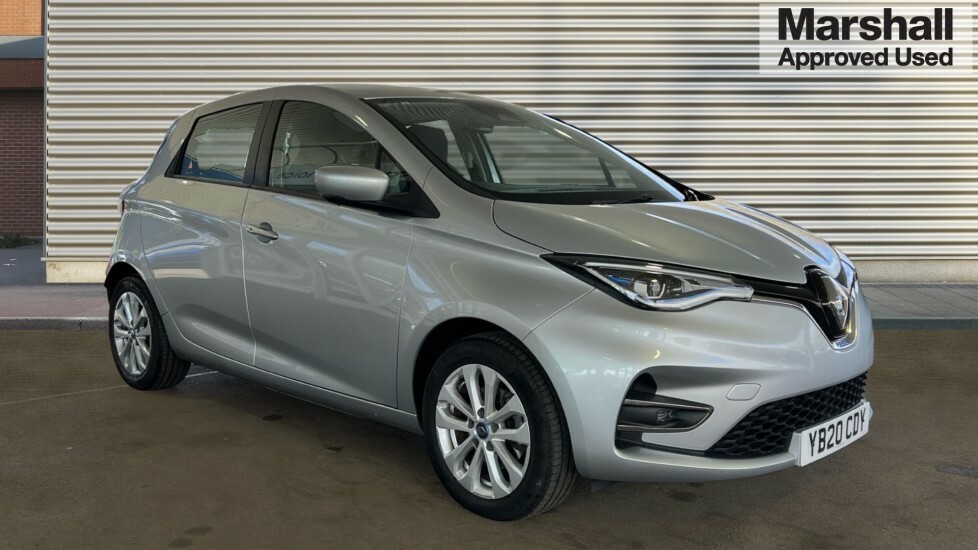Compare Renault Zoe Renault Hatchback 100Kw I Iconic R135 50Kwh Au YB20CDY Grey