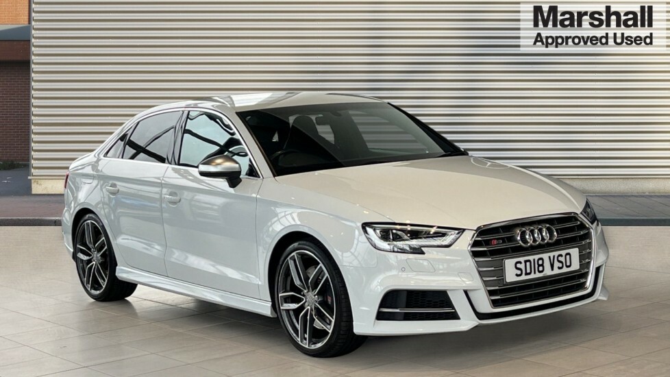 Compare Audi A3 Audi Saloon S3 Tfsi Quattro S Tronic SD18VSO White