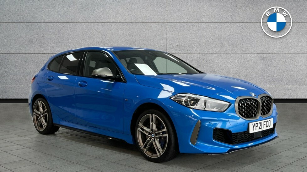 Compare BMW 1 Series Bmw Hatchback M135i Xdrive Step YP21FCO Blue