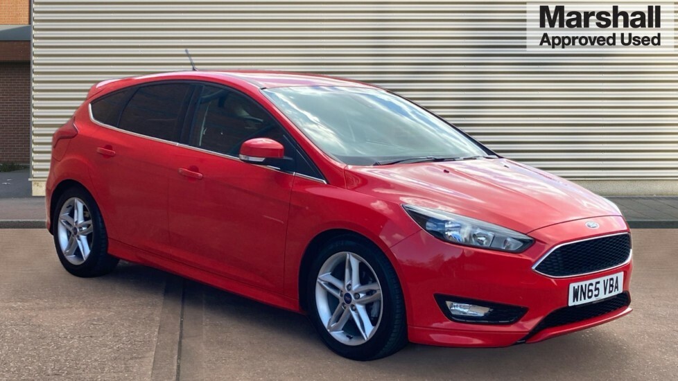 Compare Ford Focus 1.0 Ecoboost 125 Zetec S WN65VBA Red