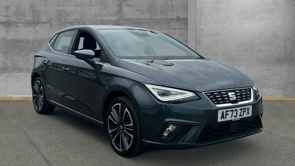 Compare Seat Ibiza 1.0 Tsi 110 Xcellence Lux Dsg Hatchback AF73ZPX Grey