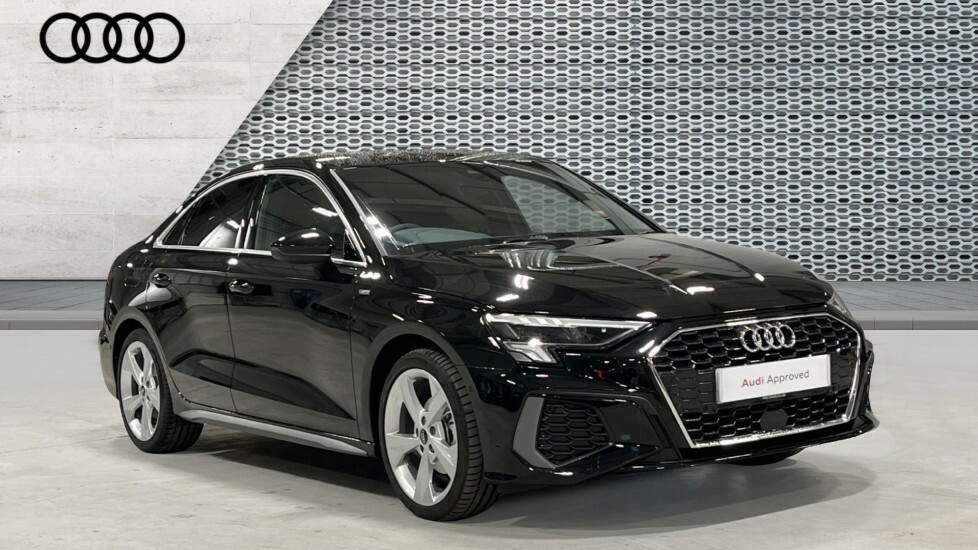 Compare Audi A3 Audi Saloon 35 Tfsi S Line S Tronic Tech Pack LY73UZK Black