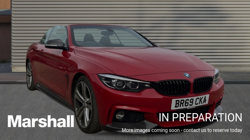 Compare BMW 4 Series Bmw Convertible 430I M Sport Professiona BR69CKA Red