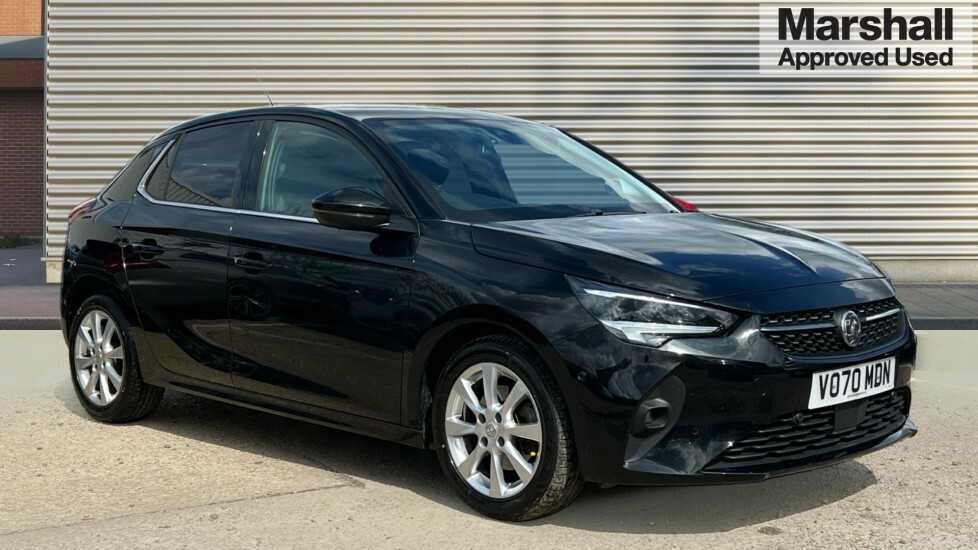 Compare Vauxhall Corsa Vauxhall Hatchback 1.2 Turbo Elite Nav VO70MDN Black